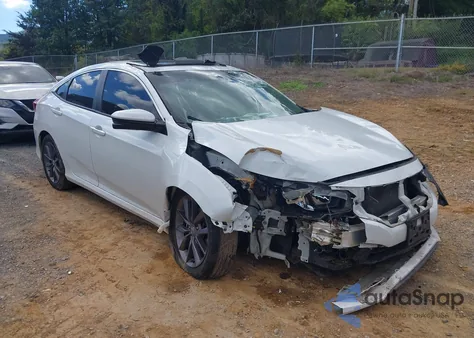 2020 Honda Civic Ex-L from USA, damaged, VIN 19XFC1F74LE008741